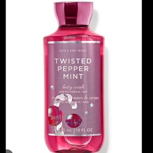 🩷 BBW Twisted Peppermint Body Wash NEW